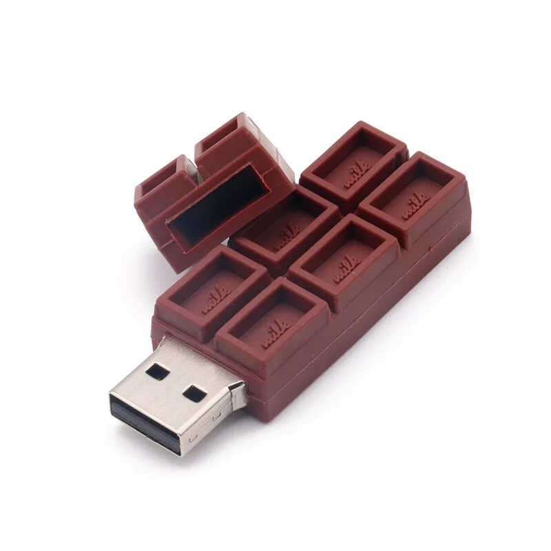 TWOBRO Шоколад модель флешки USB Flash Drive 1 ГБ 2 4 8 16 32 64 Флеш накопитель подарки Memory Stick