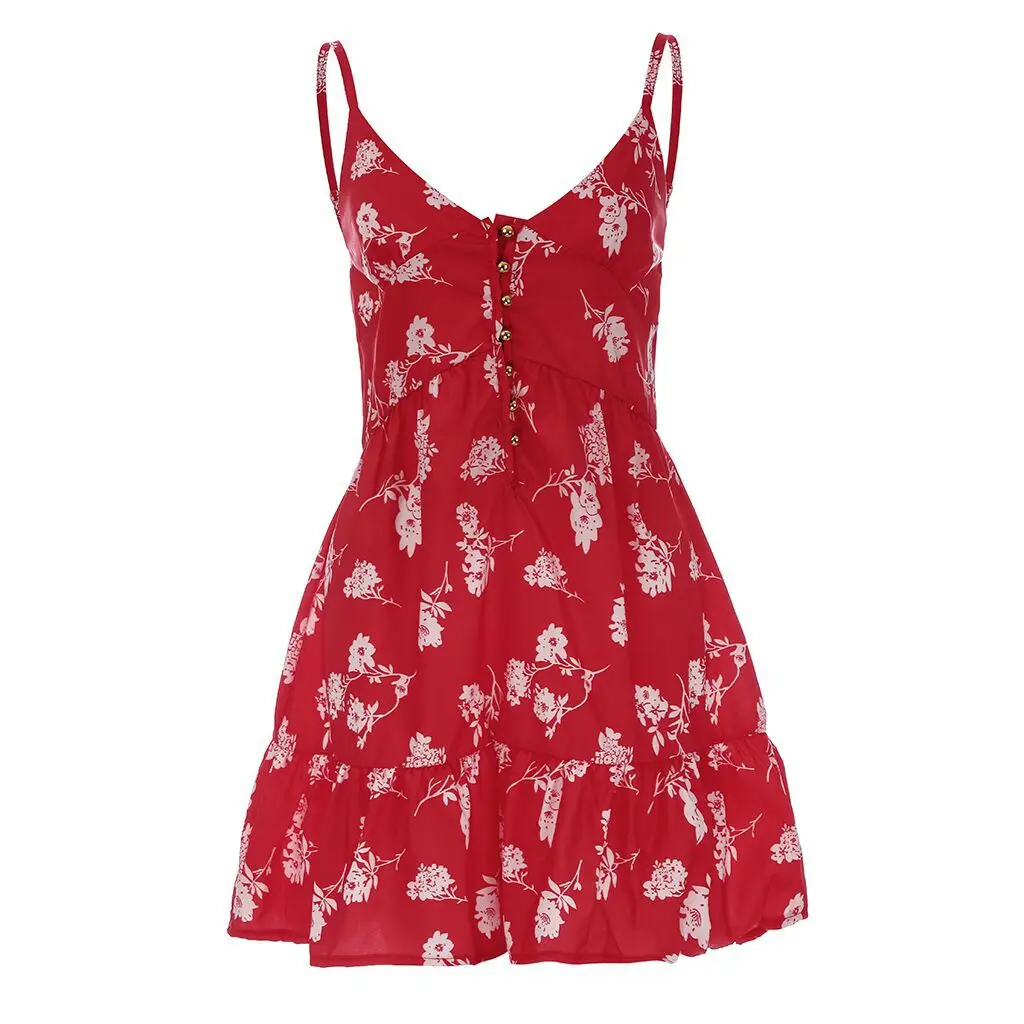 Vestidos Verano Лето 2019 г. V средства ухода за кожей Шеи Boho платья для женщин платье с