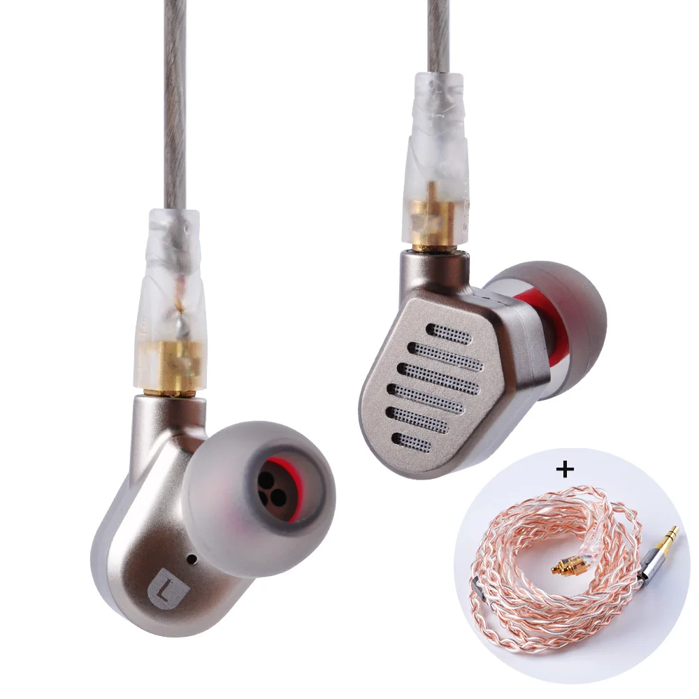 2018 SENFER DT8 2BA + 2DD гибридные наушники-вкладыши HIFI DJ металлические спортивные