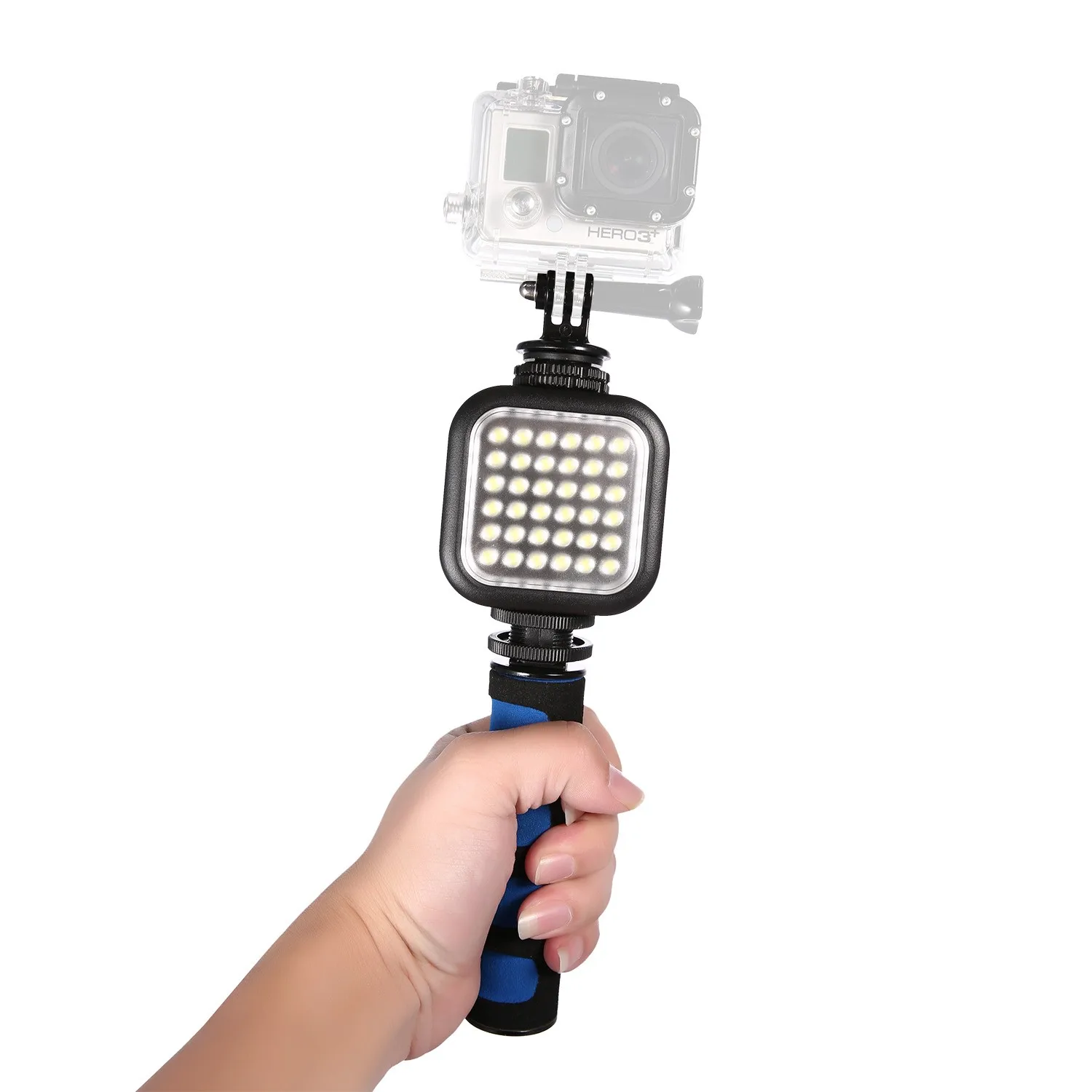 

Handheld 36 LED Video Light With Grip for GoPro Hero SJCAM SJ4000 SJ5000 Wifi Xiaoyi Yi Digital Camera Camcorder