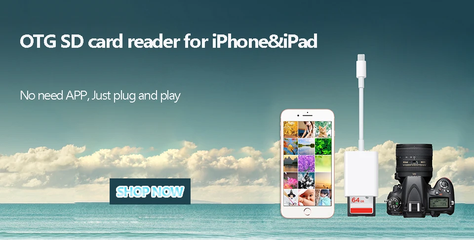 Reilim SD TF кард-ридер для lightning iPad кард-ридер адаптер для Apple iPhone камера OTG кабель для передачи данных цифровой комплект
