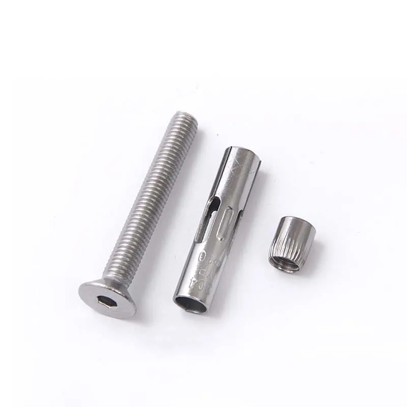 2 шт. шестигранные встроенные расширительные болты из нержавеющей стали 304 M10 *