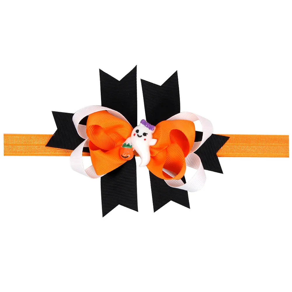 New Hair Accessories Baby Hairband Bowknot Bat/Ghost Girls Headband Infant Headdress Band Halloween Ornament VN 68 | Детская одежда и