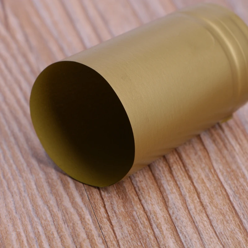10Pcs Wine Bottle Heat Shrink Capsules Homebrew Top Cap Loose Line Peeling Easy | Дом и сад
