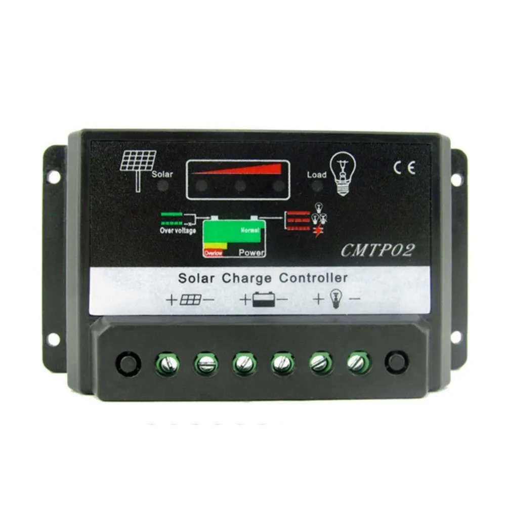 10A 12 V/24 V автоматический переключатель MPPT солнечная панель регулятор заряда