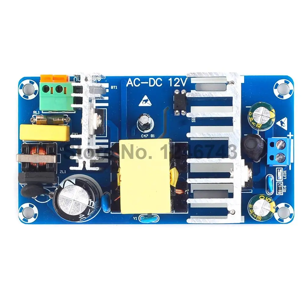 Плата импульсного источника питания высокой мощности 1 шт. 12 В модуль постоянного