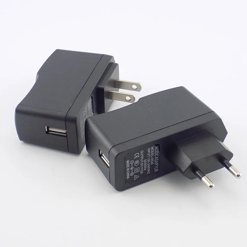 Usb адаптер питания для зарядки 5V 0.5A 2A микро USB настенное зарядное устройство AC в DC EU/US адаптер Универсальный 100 V-240 V Выход H2