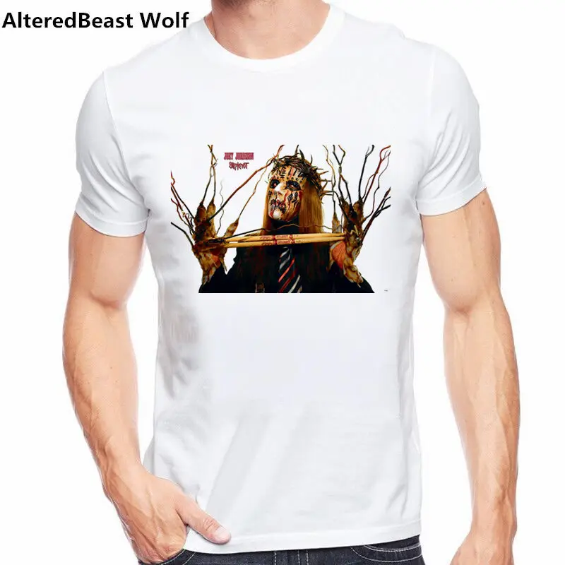 Мужская футболка с коротким рукавом Slipknot в стиле панк 2019 | Футболки