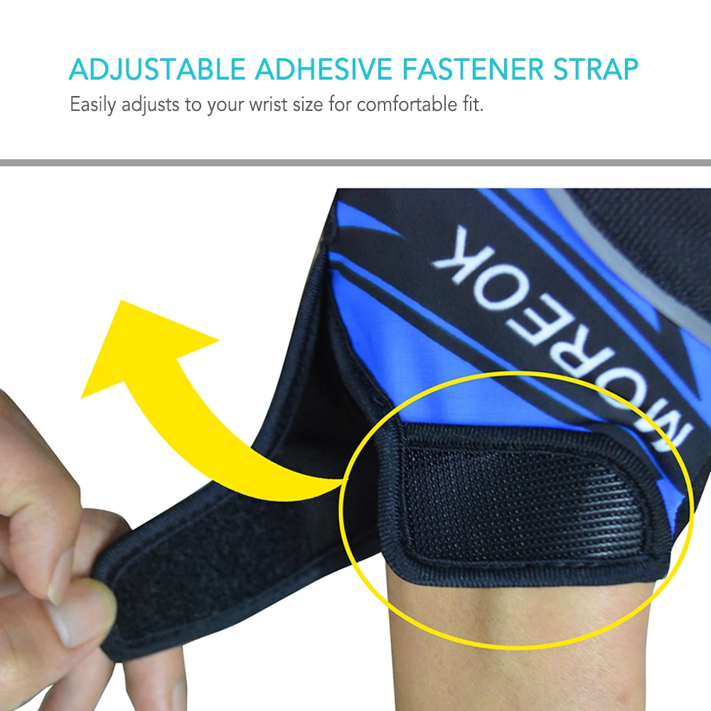 

Summer Reflective Cycling Gloves MTB Mountain Road Bike Gloves For Bicycles Shock Absorbing Padded Half Finger Sports Gloves