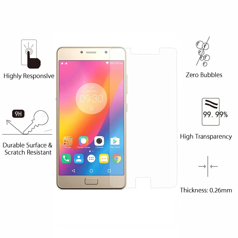 2 шт. закаленное стекло для Lenovo Vibe P2 Защита экрана P2a42 P2c72 P C72 A42 защитная пленка P2A42