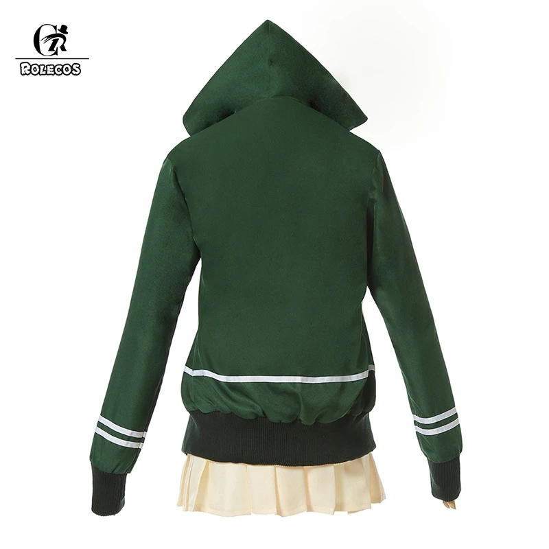 ROLECOS Nanami косплей костюм ChiaKi Danganronpa 3 аниме полный комплект (пиджак + рубашка юбка)