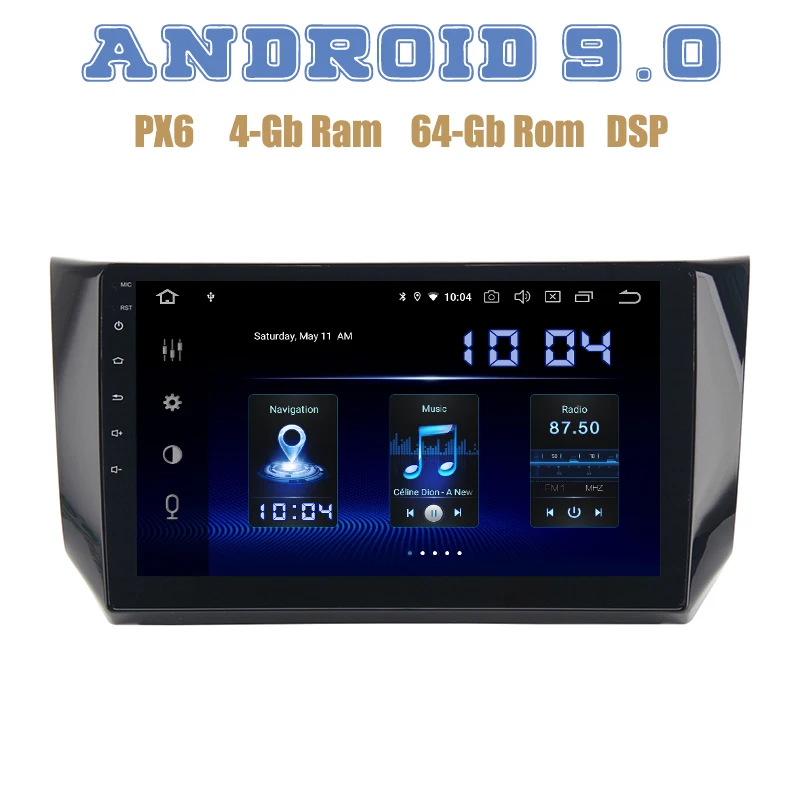 PX6 Android 9 0 Автомобильный GPS радио мультимедиа для Nissan Sylphy B17 Sentra Pulsar с wifi IPS DSP 4 + 64 Гб