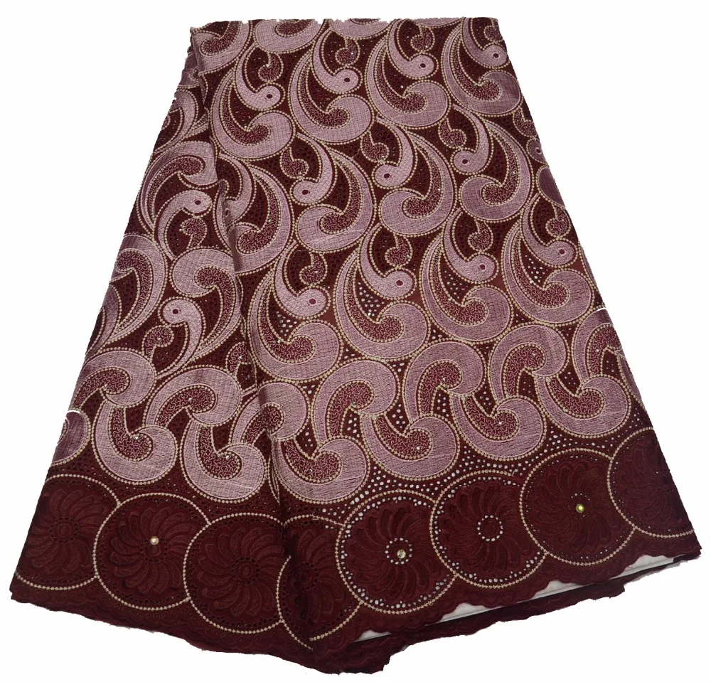 Swiss Voile Cotton Lace Fabric Design African In Switzerland High Quality Dry Laces For Party P459-2 | Дом и сад