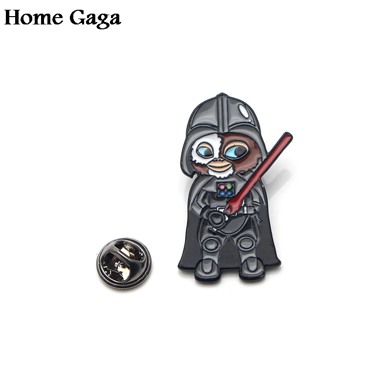 Homegaga Монстр Косплей милые цинковые эмалевые заколки для рюкзака одежды рубашки
