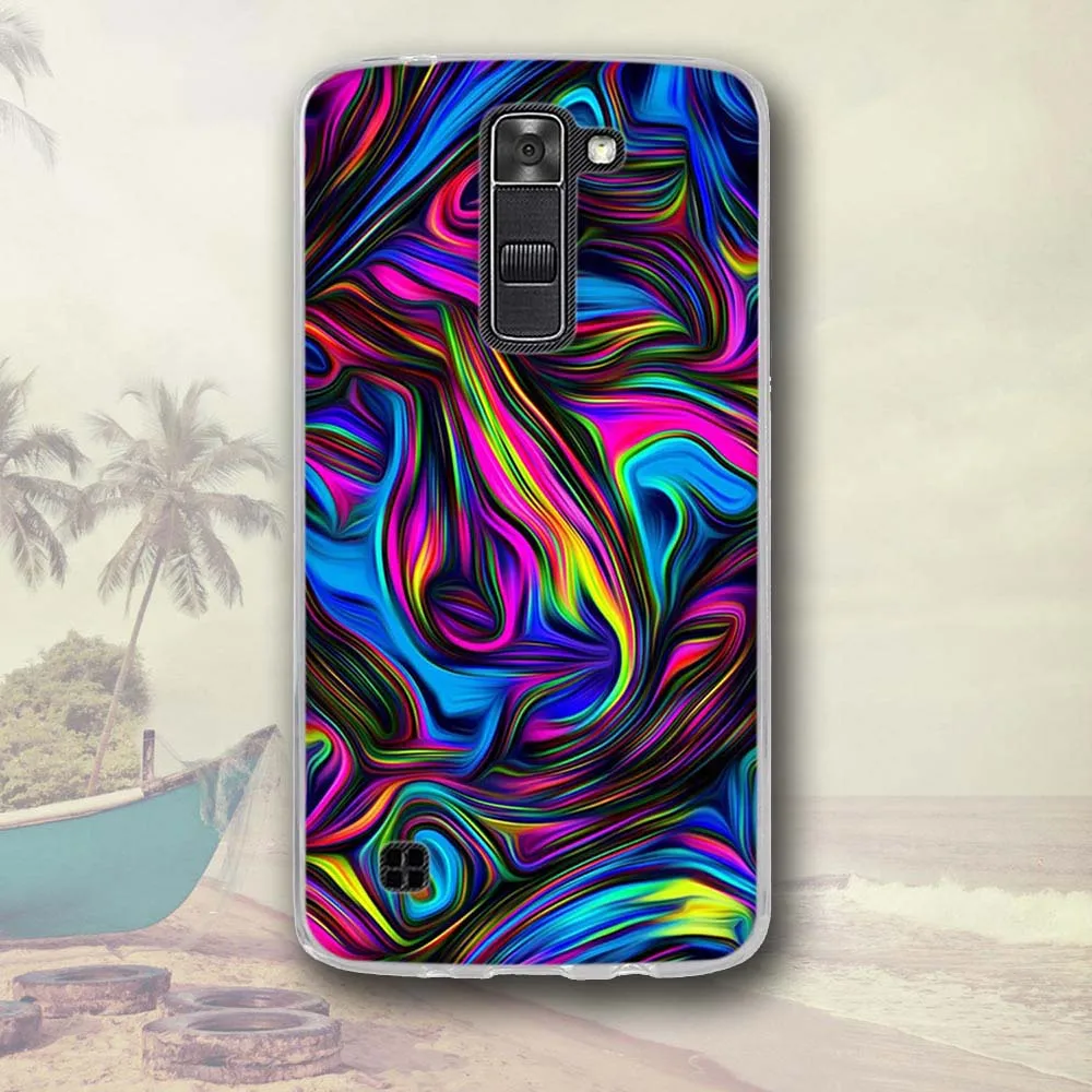 Высококачественный чехол для LG K7/дань 5 с разноцветными узорами LS675/X210 X210DS