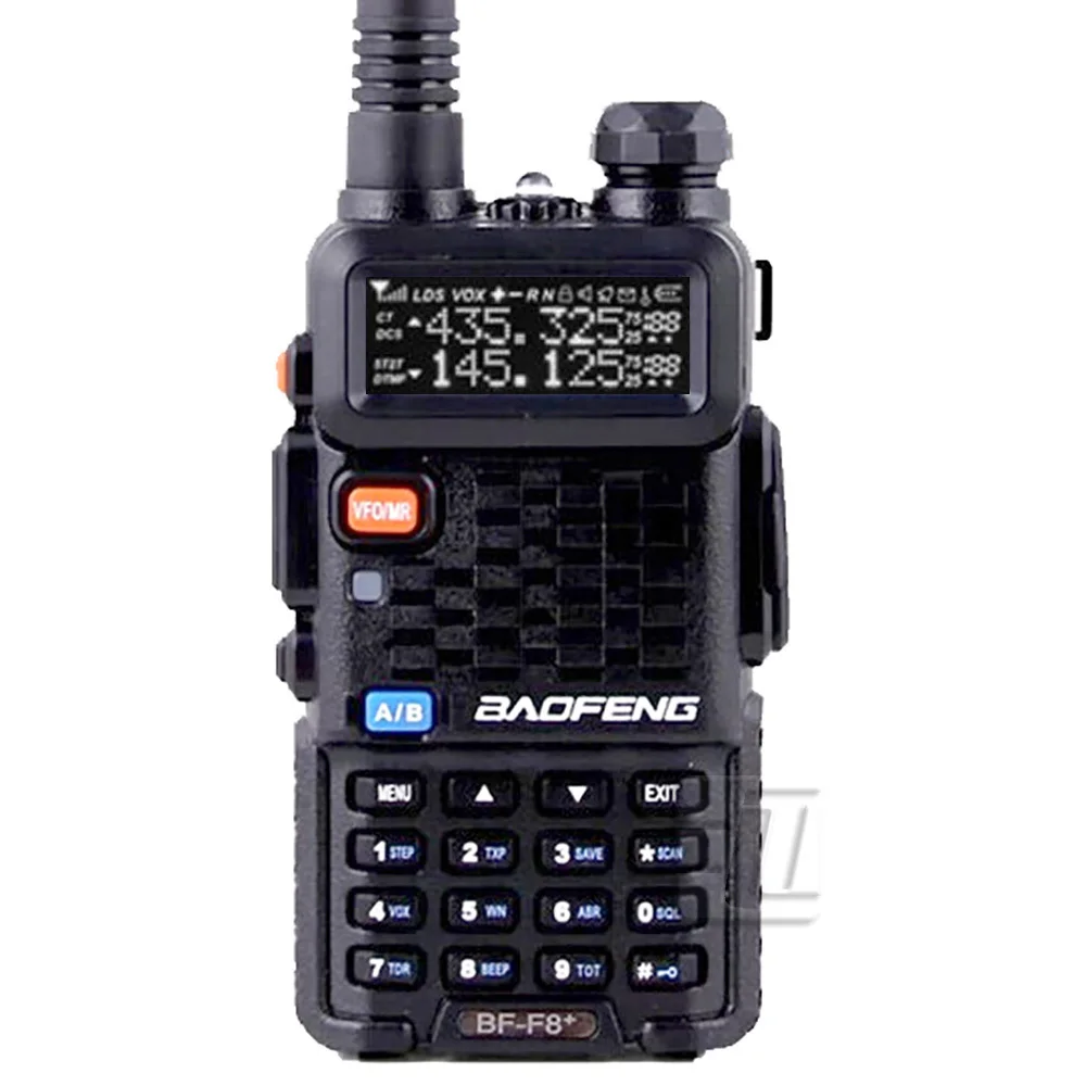 Microphone Baofeng Walkie Talkie BF-F8+ 5W 128CH Dual Band Way Radio UHF VHF FM VOX Ham F8 | Мобильные телефоны и