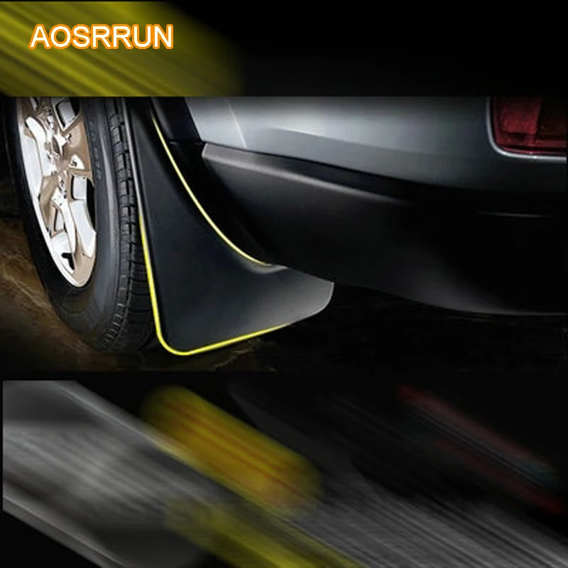 AOSRRUN Брызговики гвардии крылья автомобильные аксессуары 4 шт. Бесплатная