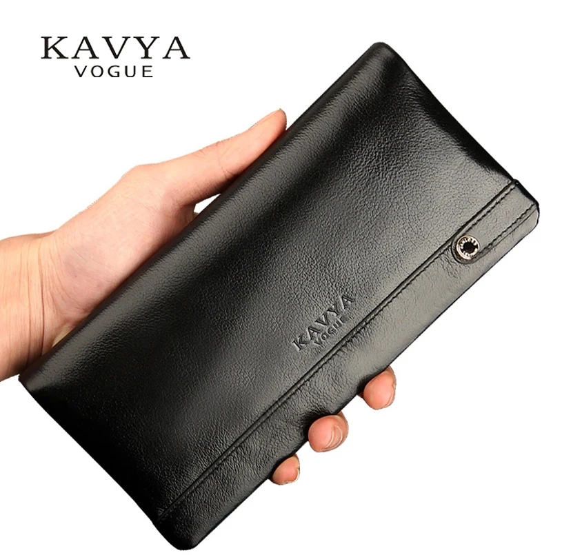 Кошелек KAVYAVOGUE мужской из натуральной кожи | Багаж и сумки
