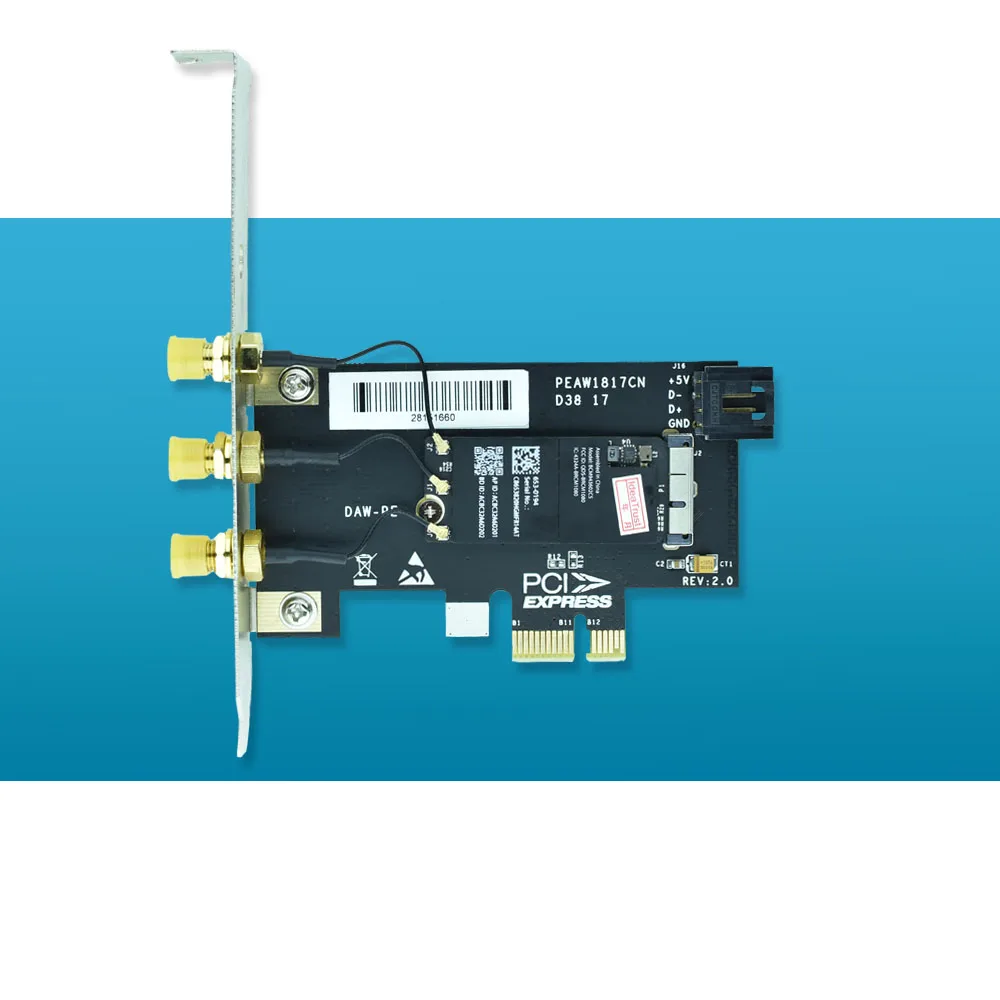 BCM943602CS 2,4& 5G 1300 Мбит/с BT4.0 WiFi сетевая карта для рабочего стола Бесплатные драйверы на Mac OS hackintosh PK BCM94360CD