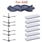 1 * щетка + 6 * фильтр HEPA + 6 * губка + 10 * боковая щетка для аксессуаров для роботов-пылесосов ILIFE Polaris chuwi ilife A4 A4s