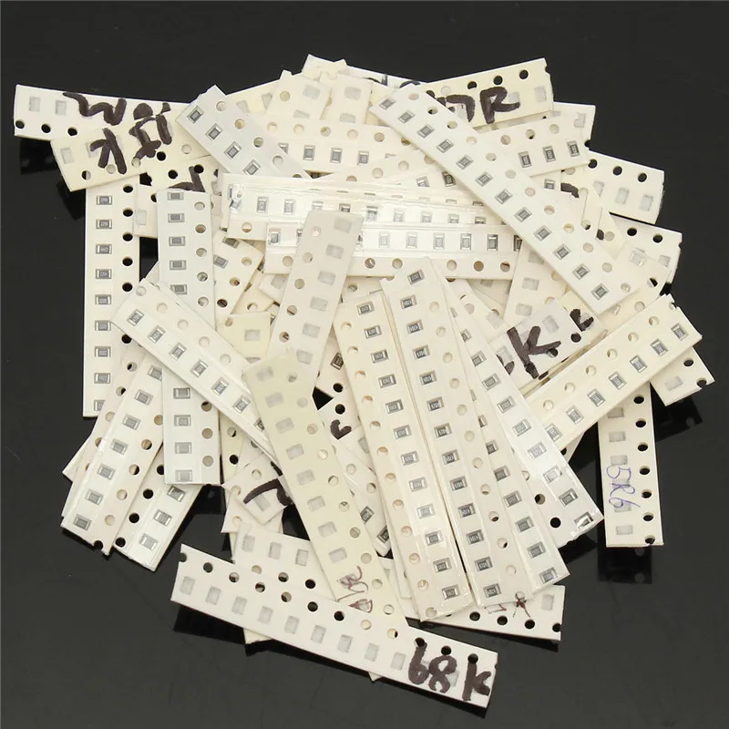 2017 отличный Профессиональный 560pcs набор резисторов 1% SMD 0805 56 значений (по 10 шт.)