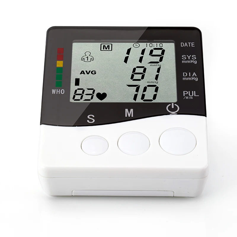 Большой ЖК-дисплей цифровой прибор для измерения верхнего Монитор артериального