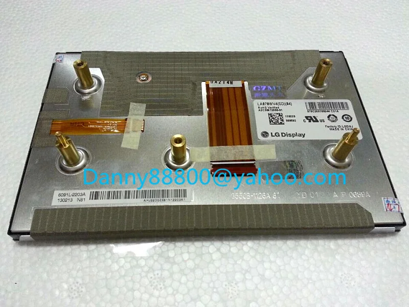 Новый LA070WV4SD04 LA070WV4 SD04 LA070WV4(SD)(04) LGdisplay ЖК дисплей модуль 7 дюймовый для Mercedes SLK250