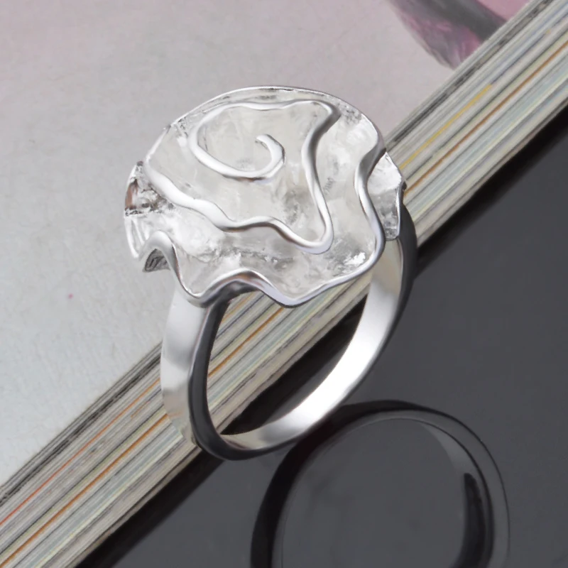 Бесплатная доставка серебряное кольцо искусственное Женское | Украшения и