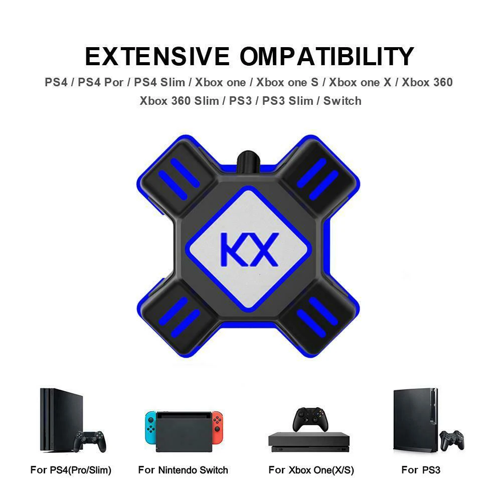 

Keyboard Conversion Box Gamepad to Keyboard Mouse Comptible for Switch/for Xbox New Arrival