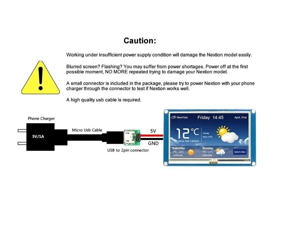 Nextion Расширенный 3 5 2 8 4 дюймовый сенсорный ЖК дисплей UART HMI модуль экрана + черный