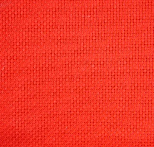 

FREE Shipping Top Quality 14ST 14CT cross stitch canvas cloth red color any size, embroider canvas