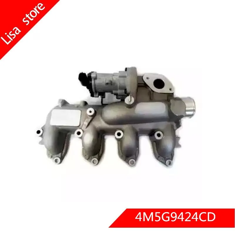 Клапан EGR с охладителем для Ford Focus MK II C Max Mondeo IV 4M5G9424CD 1369213 1563296 4M5Q9424CD|Клапан системы