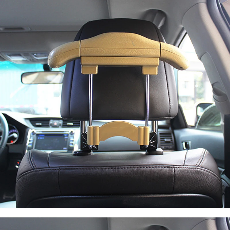 Retractable Auto Accessories Seat Bag Hook Headrest Hanger Holder Organizer car hanger hook suits Coat Clothes hooks 1PCS |