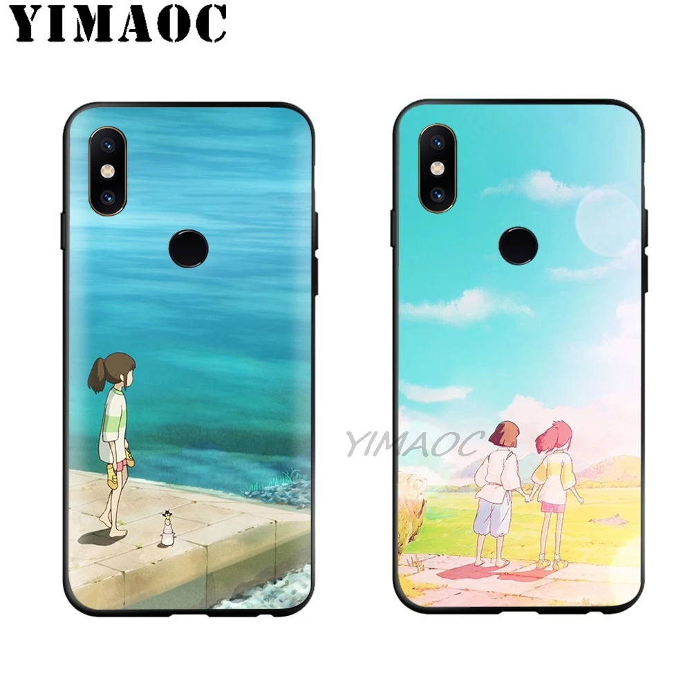 YIMAOC Spirited Away No Face Soft Case for Xiaomi Redmi Note 7 6 6A 5 4 4X 4A 5A S2 7A GO K20 Plus Pro |