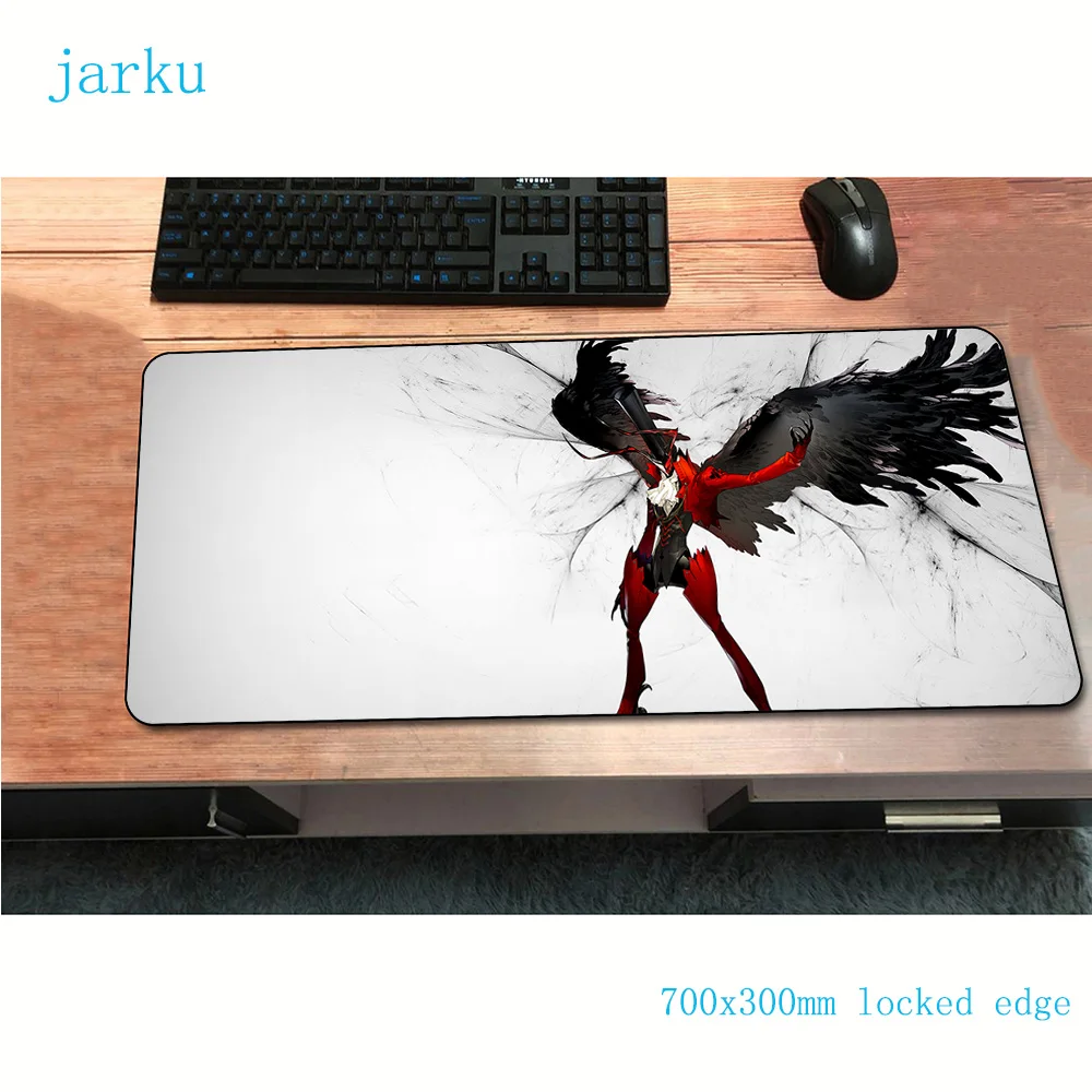 Persona 5 Коврик для мыши 700x300x2 мм игровой коврик для мыши Аниме массовый узор офисный notbook Настольный коврик милый коврик для мыши игры pc геймерские коврики