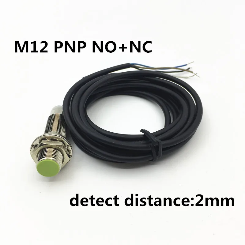 M12 DC6 36v PNP NO + NC/нормально открытый и близкий Индуктивный сенсор переключатель 4