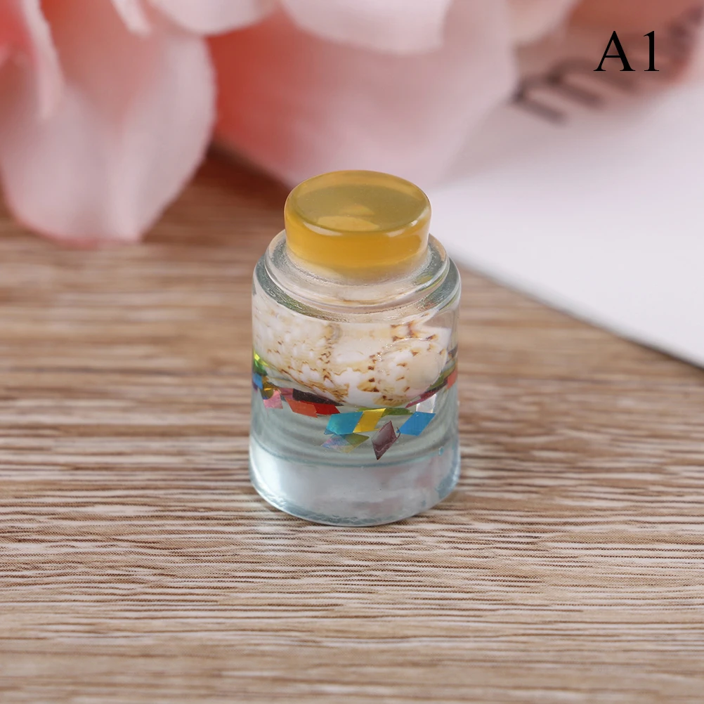 shell glass bottle Снежные частицы грязи, аксессуары, шоколадная слизня, глина, разбрызгивает слизью, шарики, маленькие пенопластовые шарики для наполнителя пены, для рукоделия, поставка - Цвет: shell glass bottle