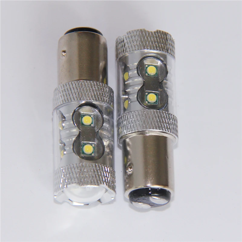 1 шт * высокая Мощность S25 1157 P21/5W 10 smd чип диод лампочка светодиодное освещение