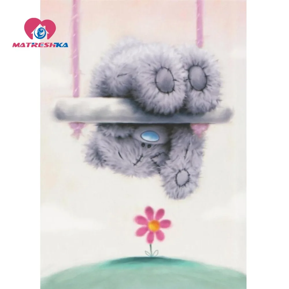 Алмазная вышивка мультфильм для детей 5d алмазная живопись своими руками