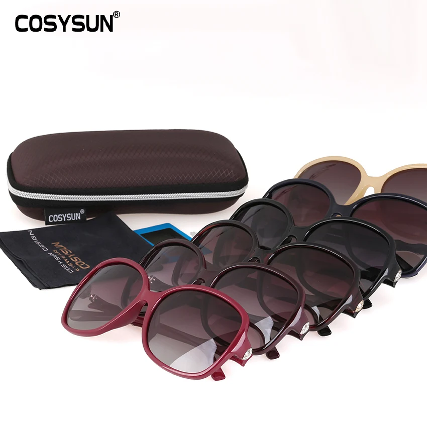 Новинка 2018 брендовые поляризационные солнцезащитные очки для женщин фирменный