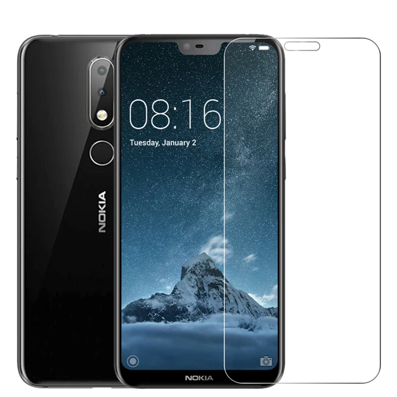 9H 2.5D Tempered Glass for Nokia 1 2 2.1 3 3.1 4.2 5 5.1 6.1 Plus GLASS Protective Film Screen Protector cover phone