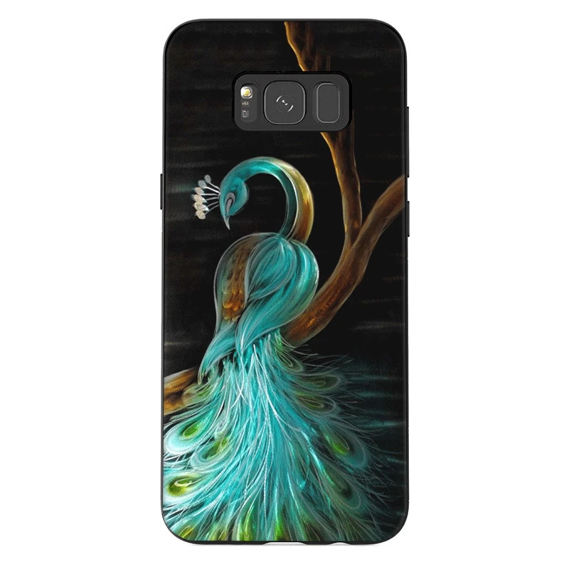 Силиконовый Мобильный чехол для телефона samsung S6 S7 край S8 S9 S10 Plus Note 8 9 M10 M20 M30 M40