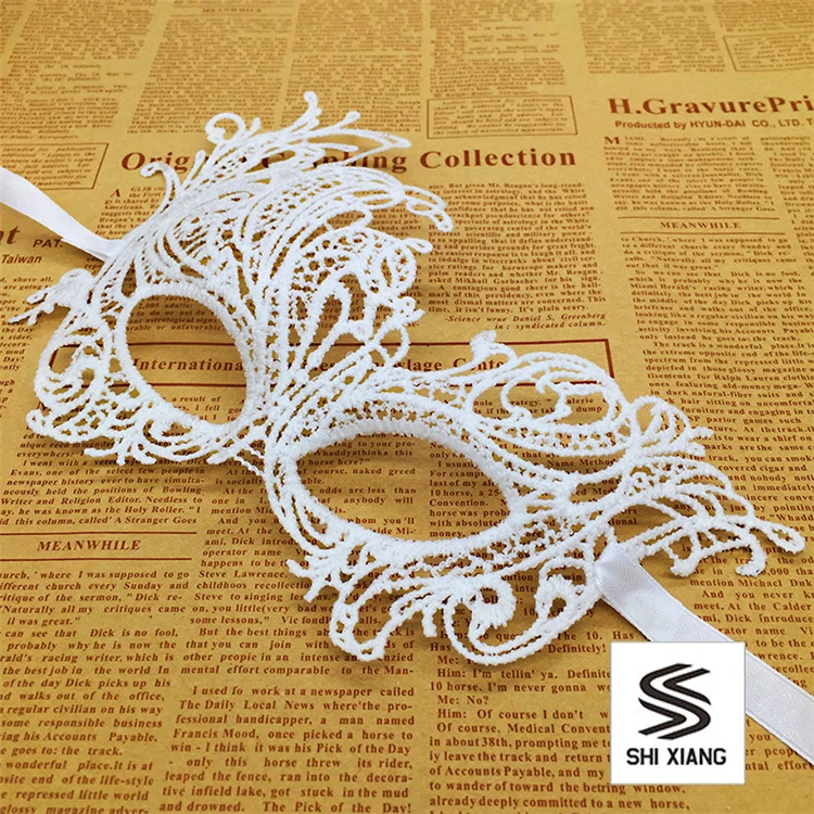 Модные сексуальные черно-белые фениксы искусственные венецианские маскарадные