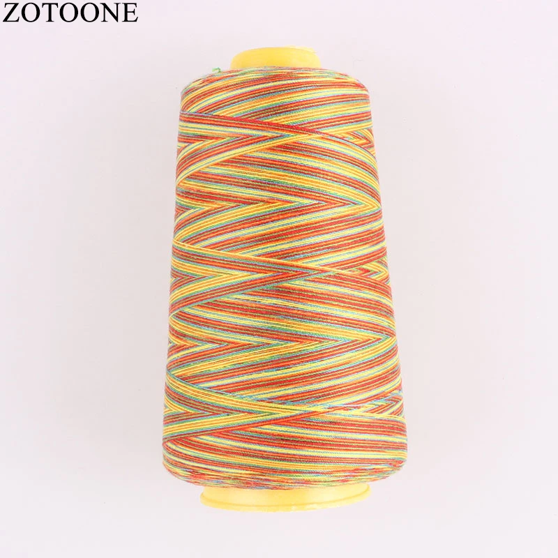 SE0007 ZOTOONE красочные Швейные машины комплекты ниток для машины Diy Швейные аксессуары для рукоделия сильные нитки приложения для одежды - Цвет: SE0007