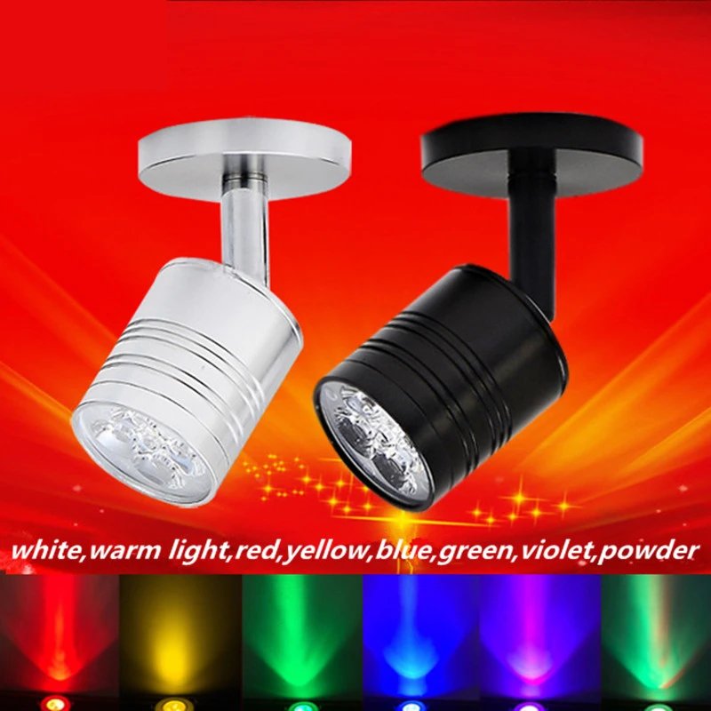 Затемнения Светодиодный точечный светильник s мини светодиодный потолочный 1 Вт 3