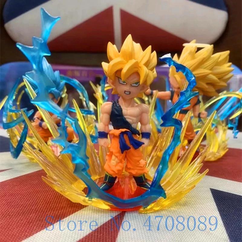 Dragon Ball Z Son Goku Супер SaiYan пробуждение фигурка аниме из ПВХ Коллекция Модель подарки