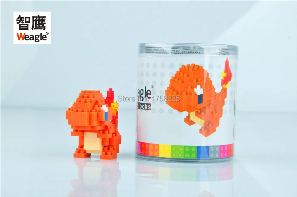 pet elves series Charmander building block toy diy bricks model best gift for children | Игрушки и хобби