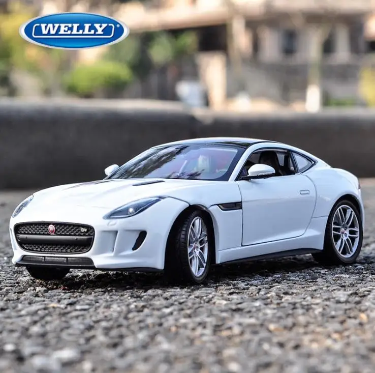 1:24 передовая Автомобильная игрушка из сплава спортивный автомобиль Jaguar T type