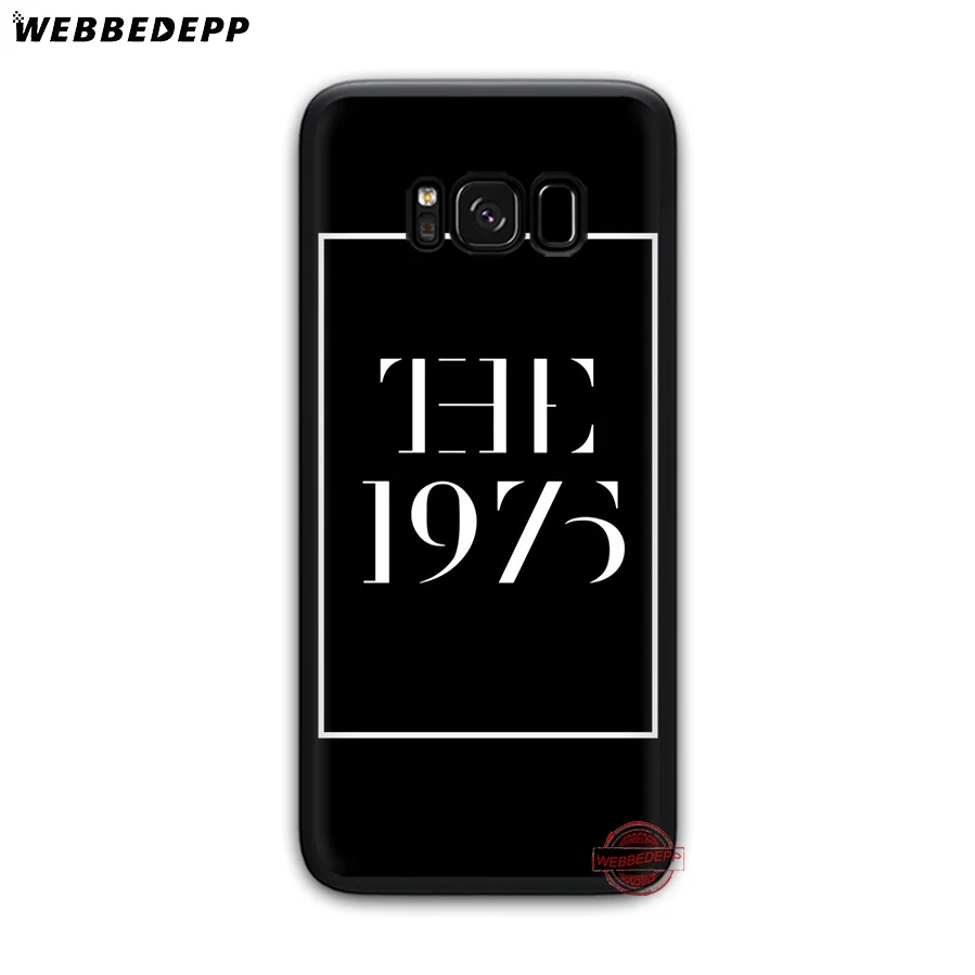 WEBBEDEPP мягкий чехол с музыкальной группой 1975 для Samsung A6 A7 A8 A9 J6 2018 S6 S7 S8 S9 S10E S20 Ultra Note 8