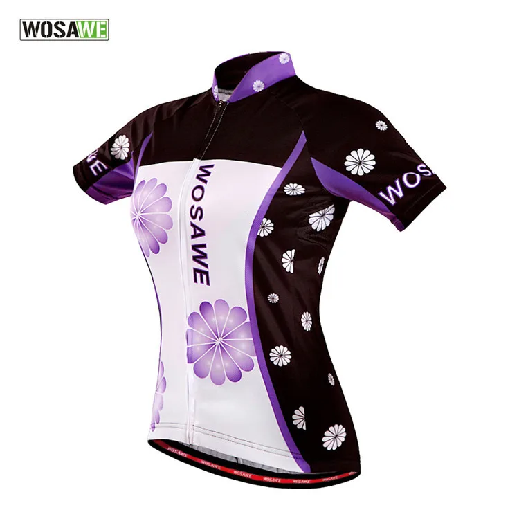 Женская быстросохнущая Спортивная майка WOSAWE велосипедная для езды на велосипеде
